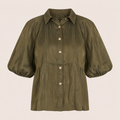 Olive Glow Blouse