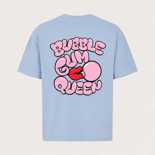 Bubble Gum Tee – Light Blue