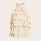 Ruffle Halter Top