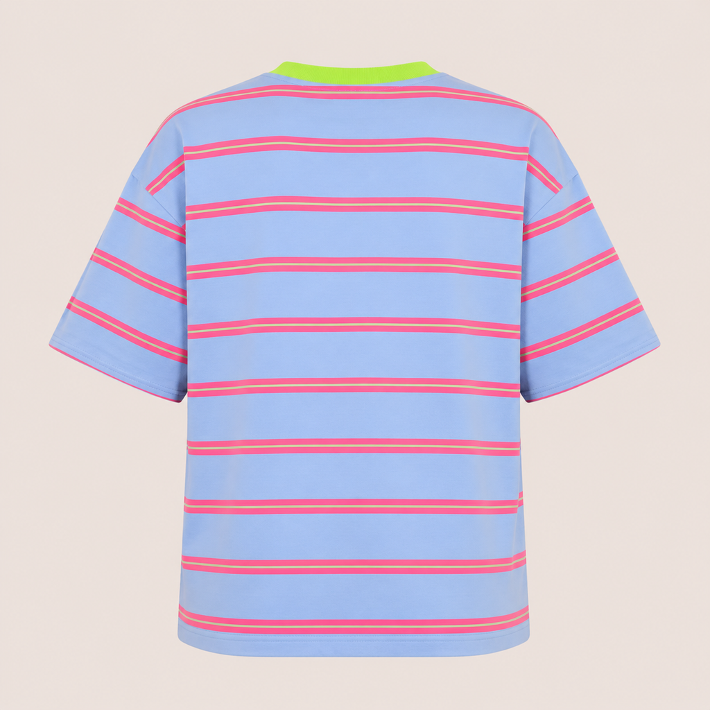 Côte d’Azur Club Tee - neongroen