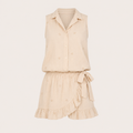 Heart Breeze Co-ord Set – Champagne