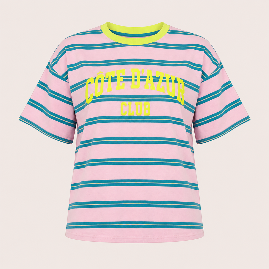 Côte d’Azur Club Tee - neongeel