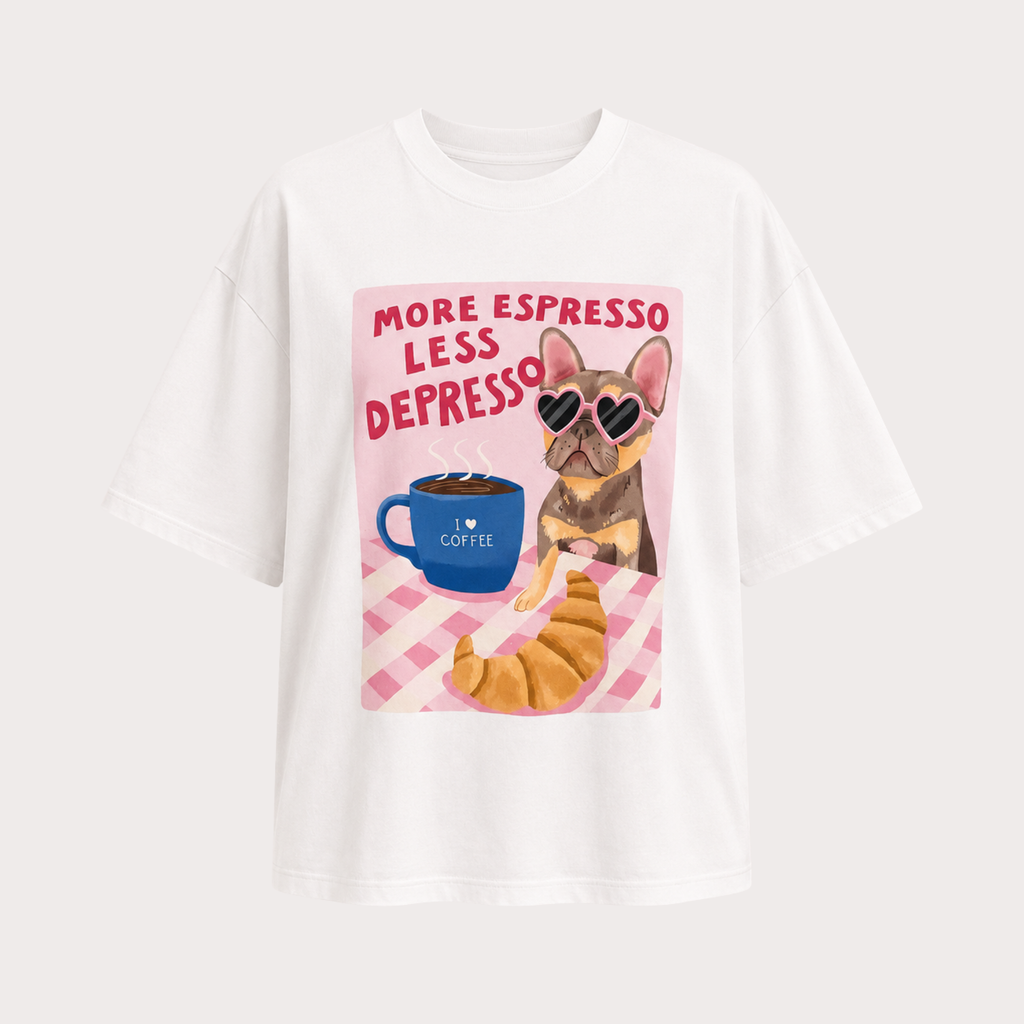 More Espresso Less Depresso Tee