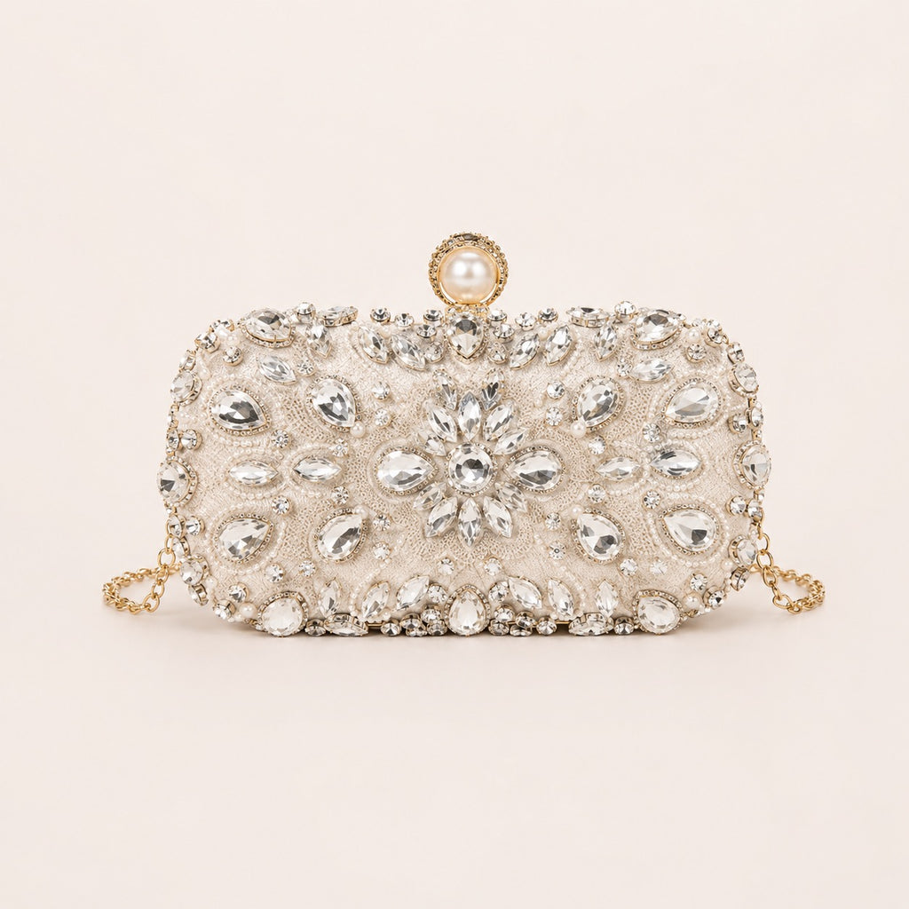 Crystal Embellished Clutch