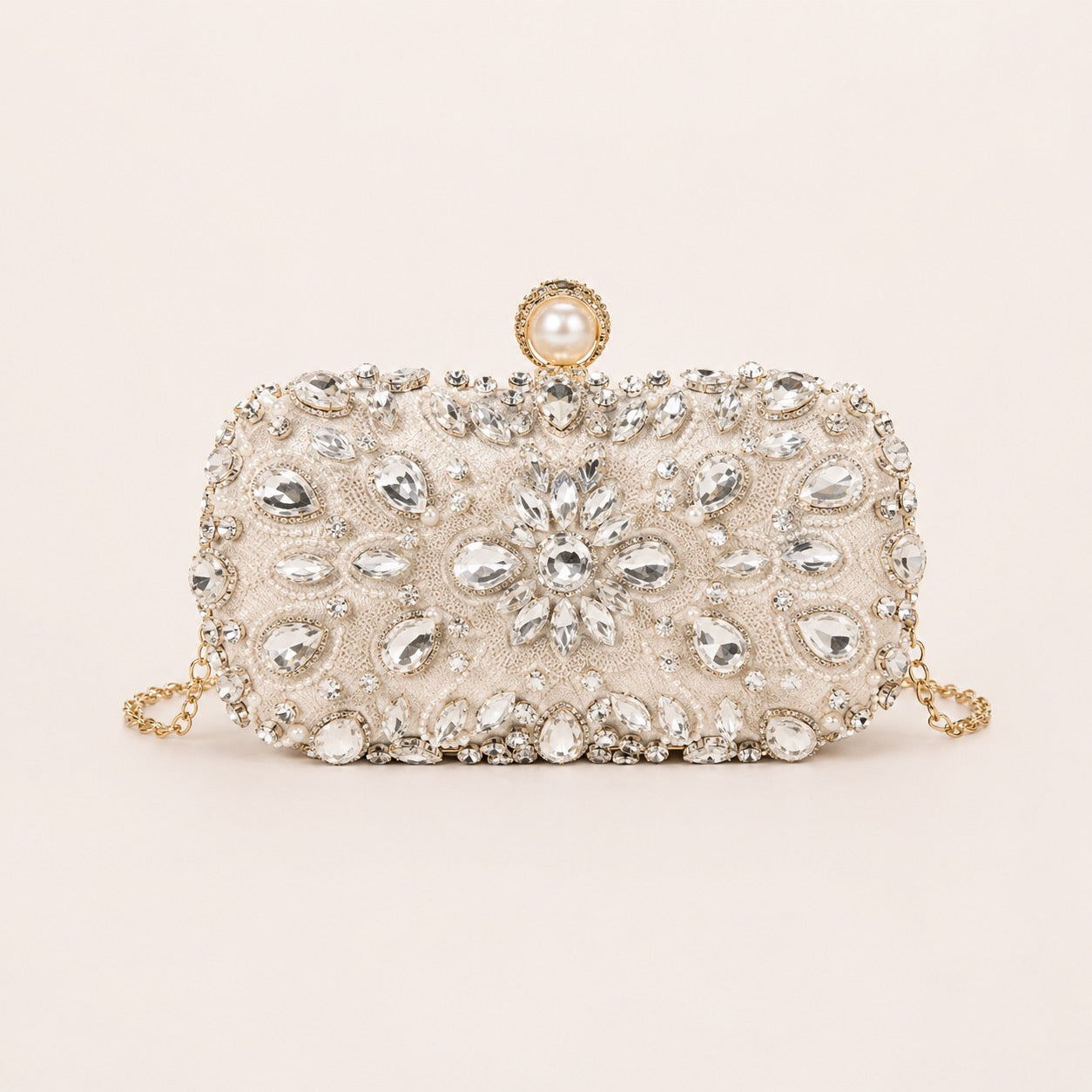 Crystal Embellished Clutch