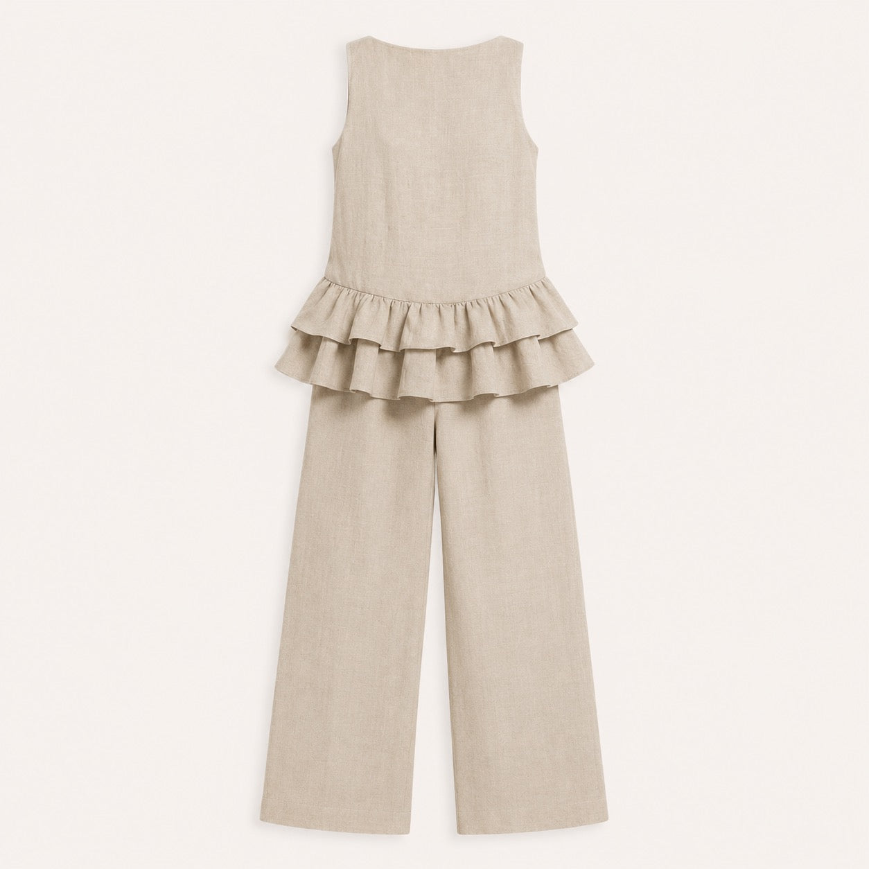 Linnen Ruffle Set