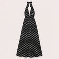 Polka Dot Maxi Dress
