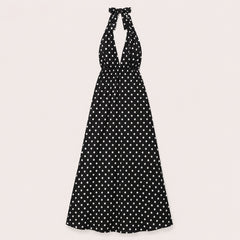 Polka Dot Maxi Dress