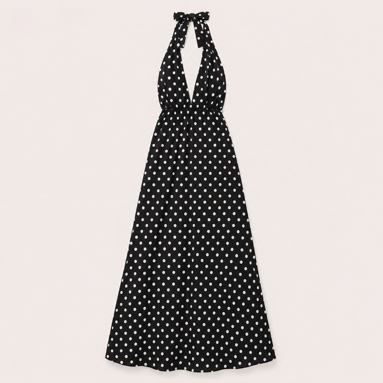 Polka Dot Maxi Dress