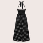 Polka Dot Maxi Dress