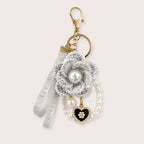 Pearl Bloom Bag Charm
