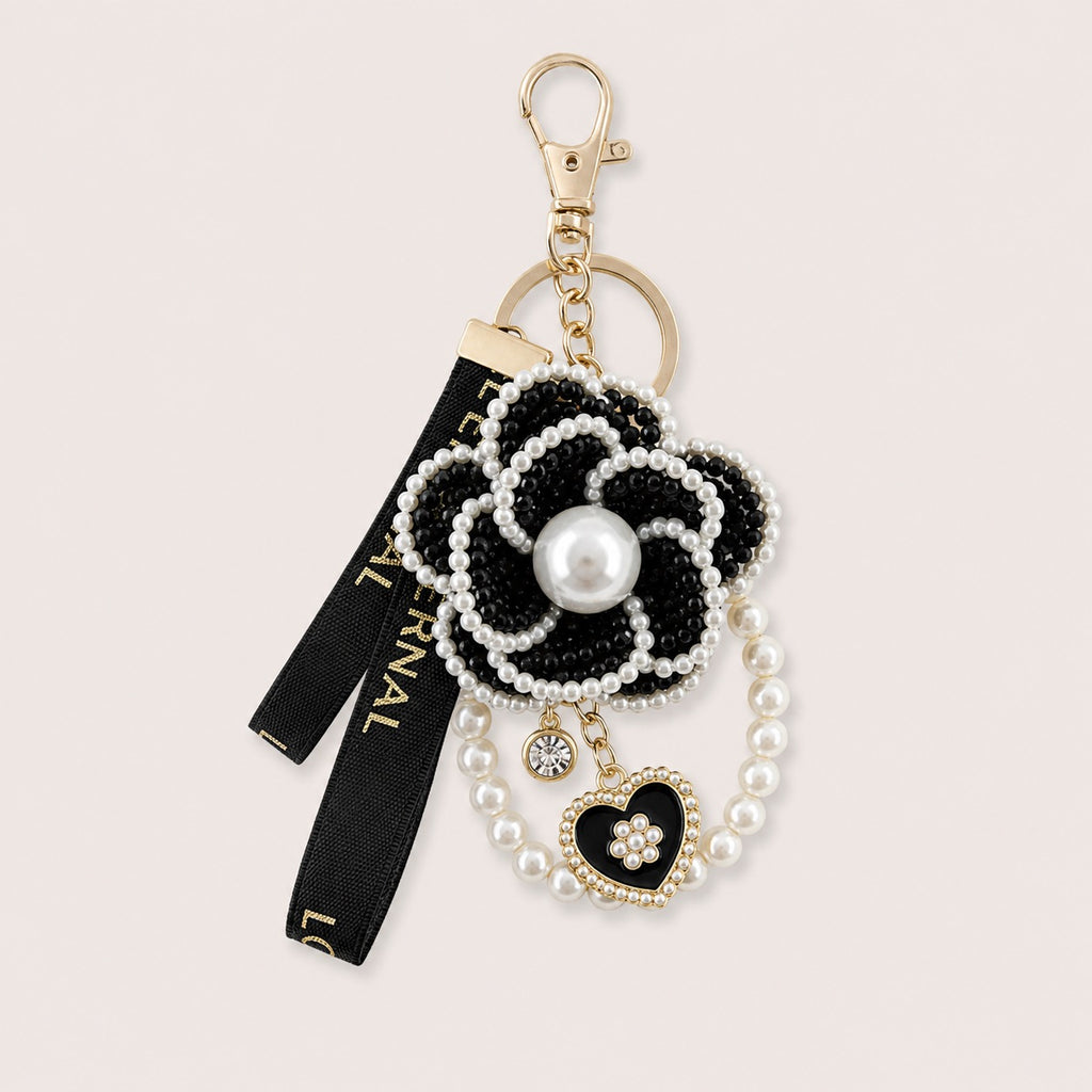 Pearl Bloom Bag Charm