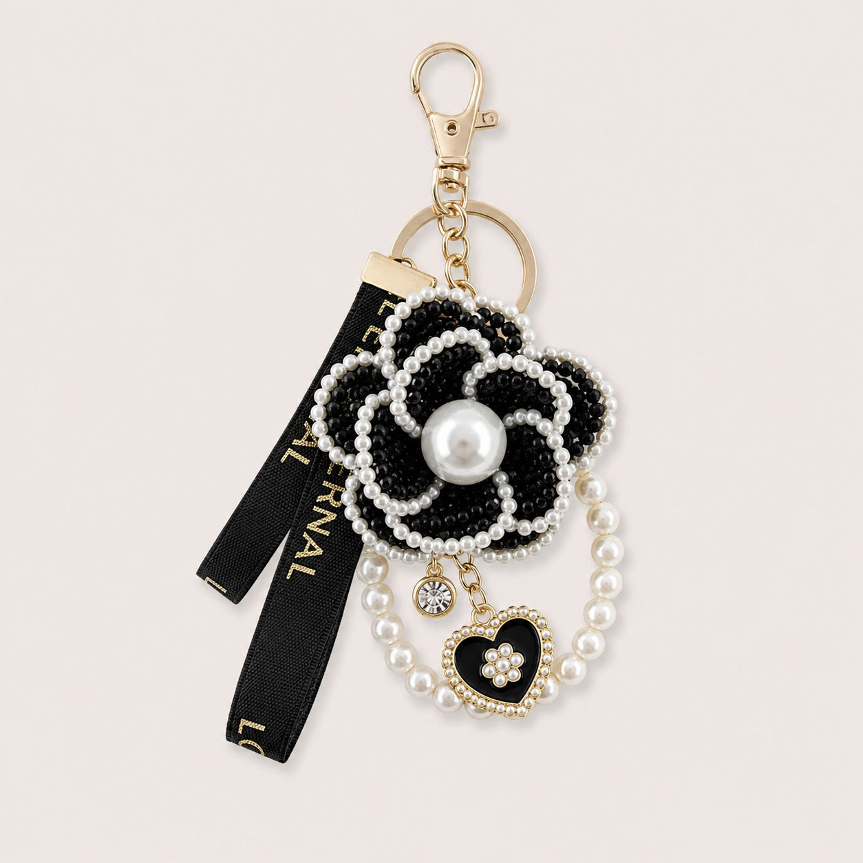 Pearl Bloom Bag Charm