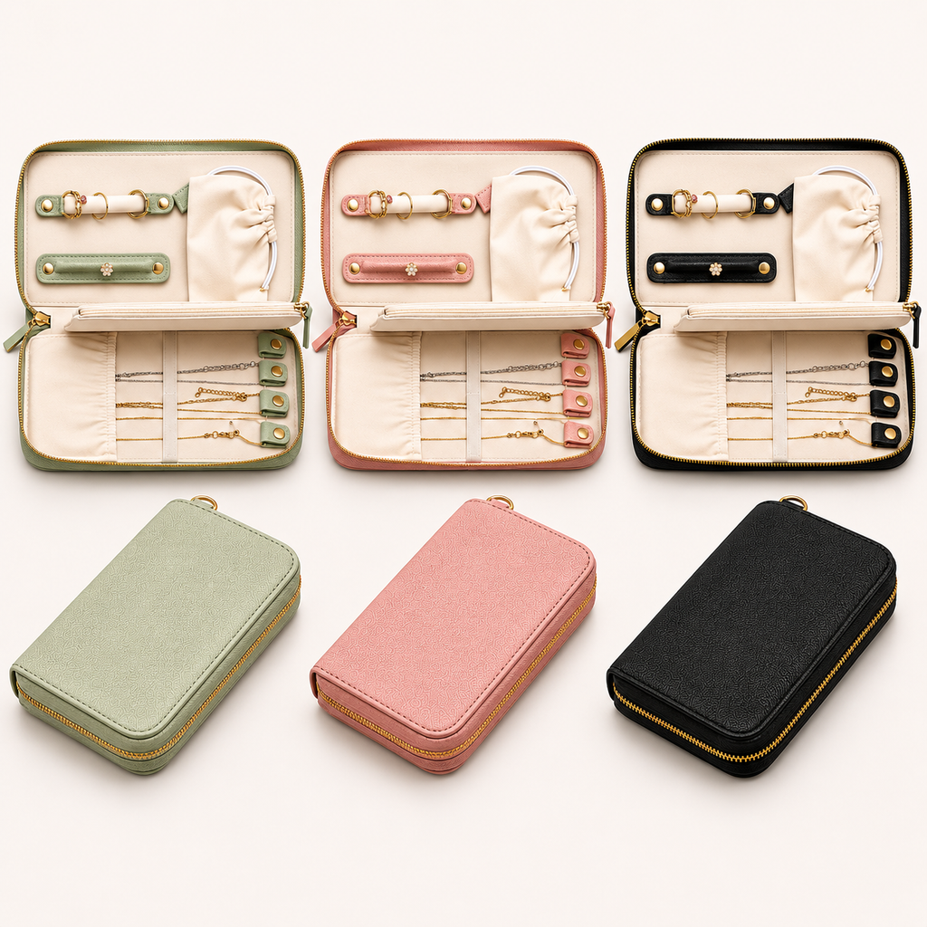 Bloom Travel Jewellery Case