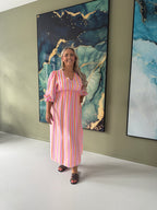 Darling Maxi Dress - Fuchsia