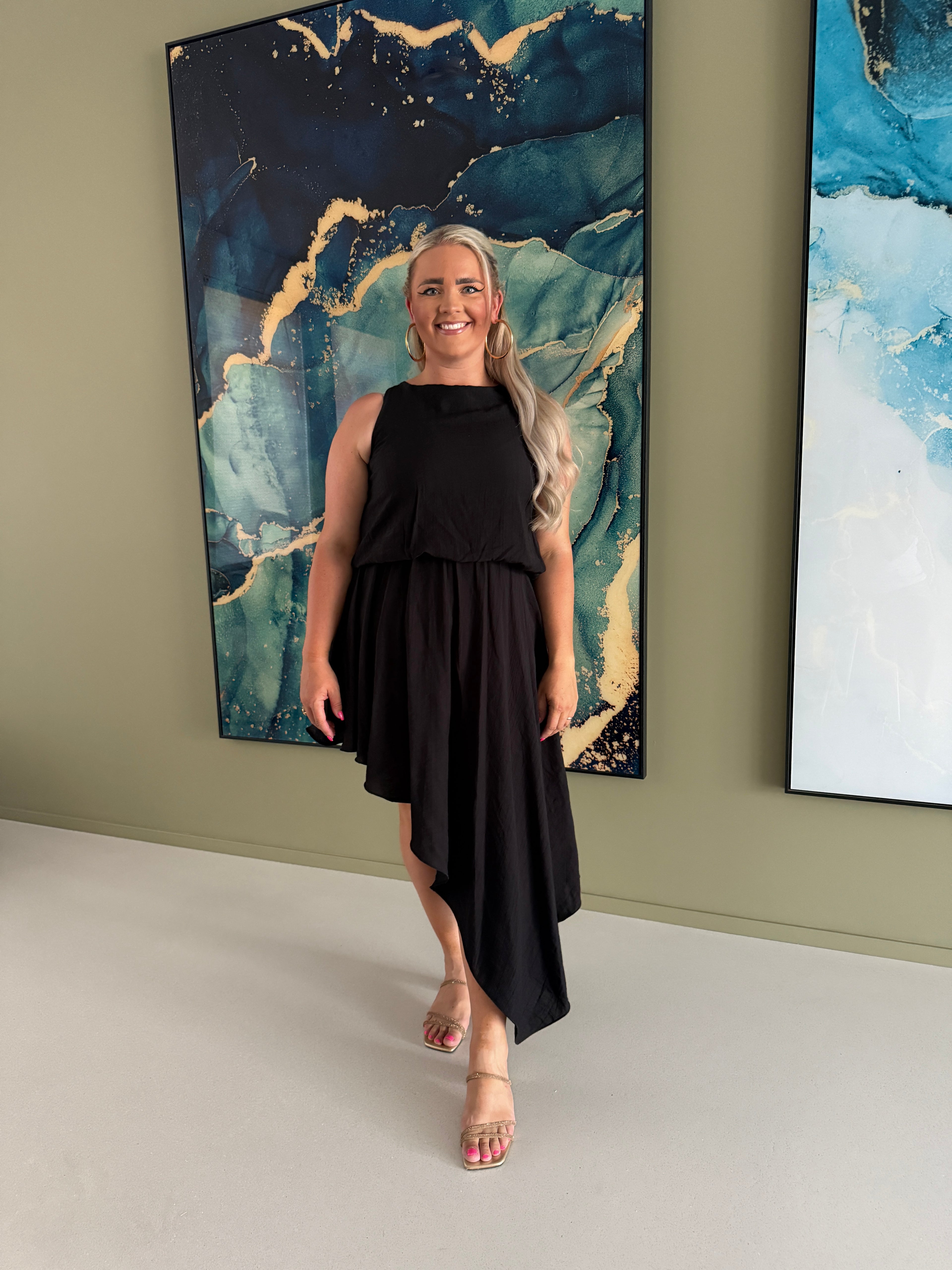 Flow Asymmetrical Dress
