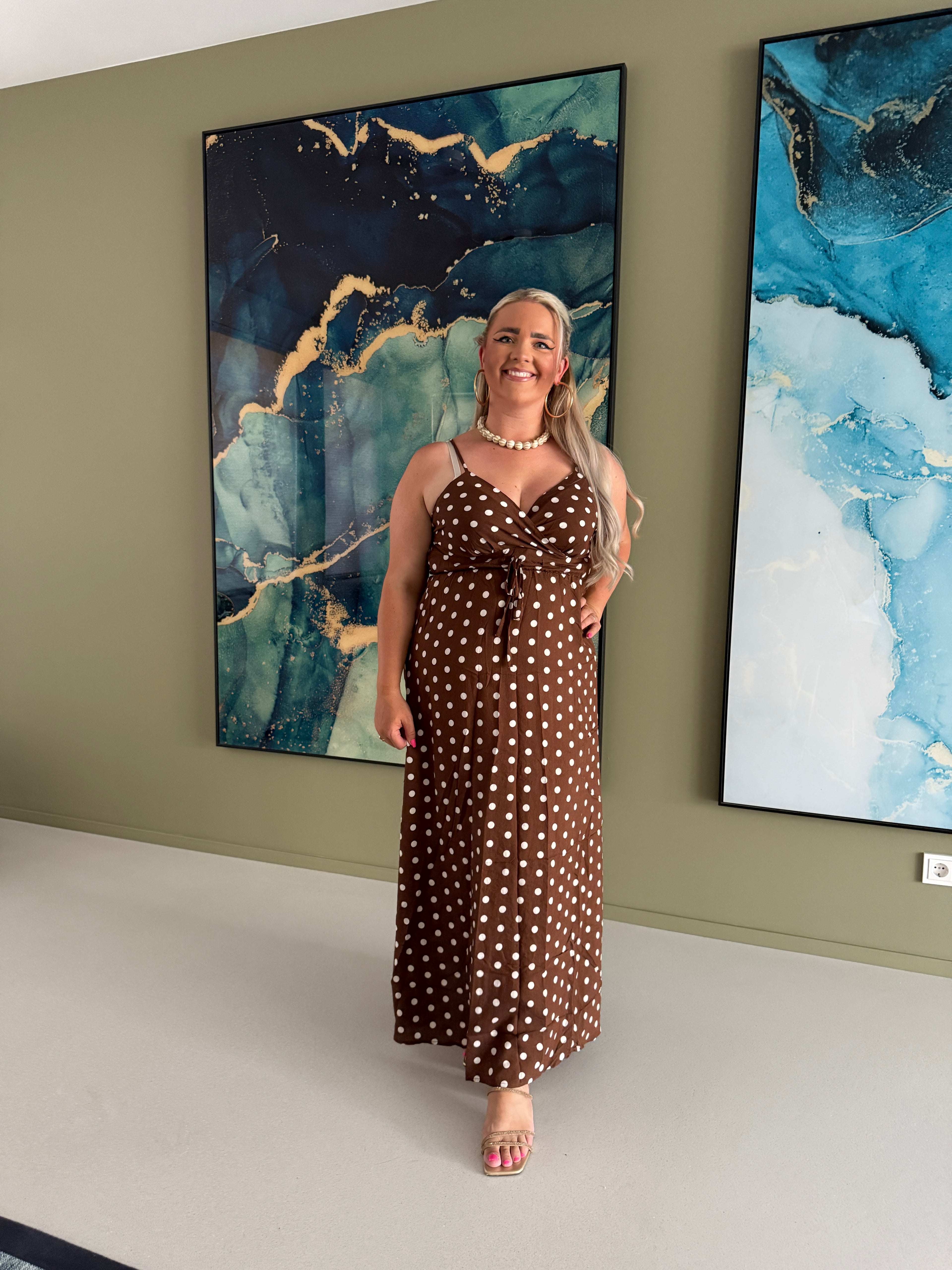 Dots Maxi Dress