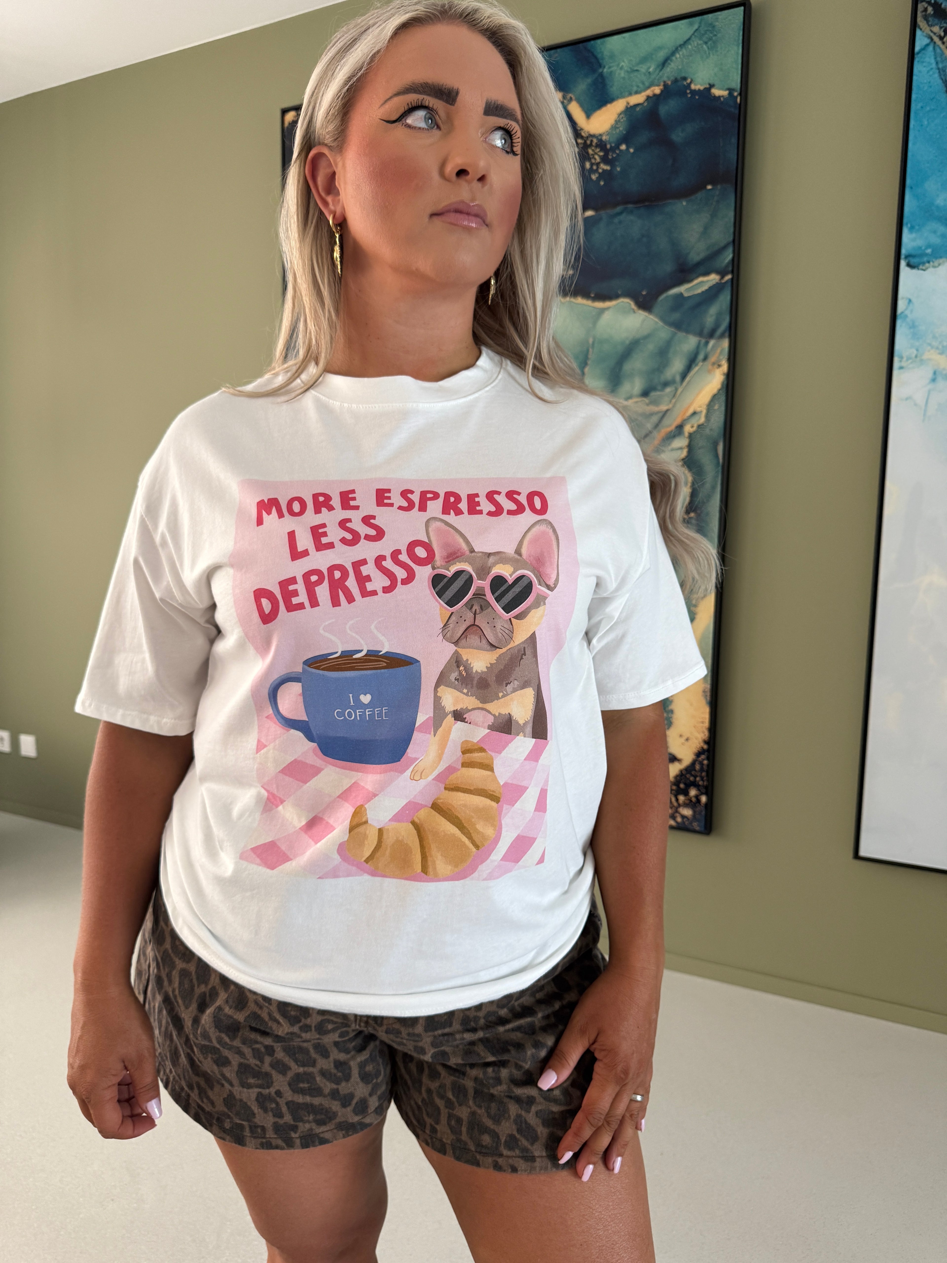 More Espresso Less Depresso Tee