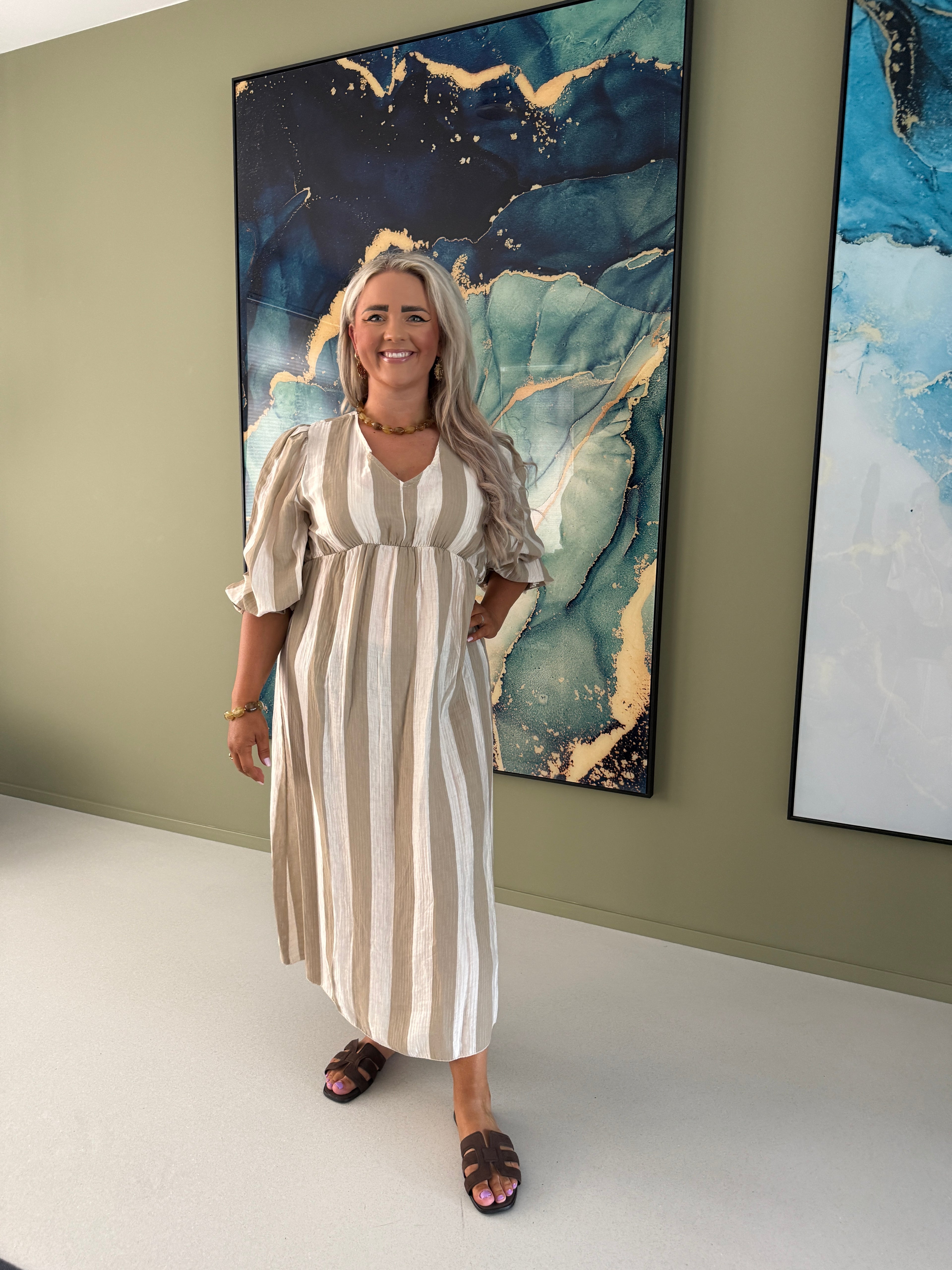 Darling Maxi Dress - beige