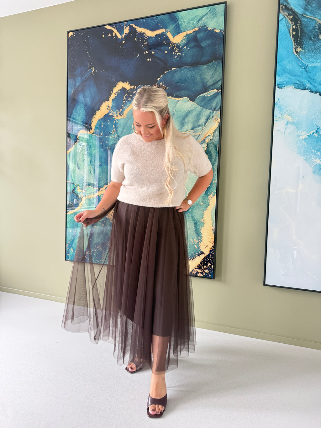 Tulle Bow Skirt