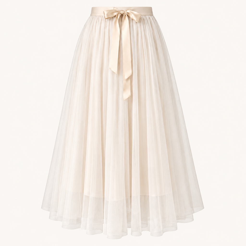 Tulle Bow Skirt