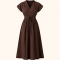 Espresso Elegance dress