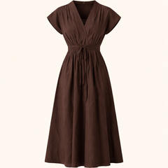 Chocolade Maxi Jurk