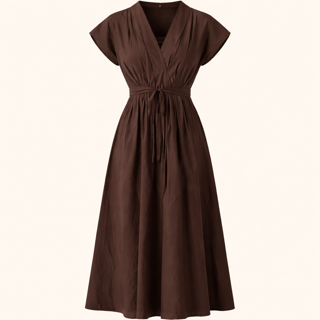 Chocolade Maxi Jurk