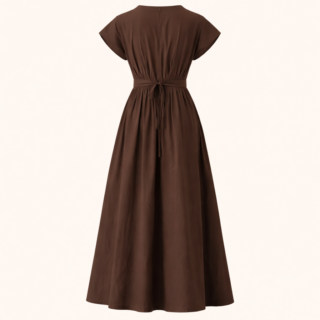Espresso Elegance dress