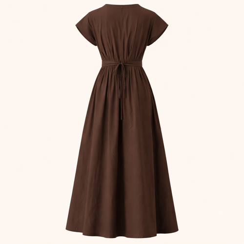 Chocolade Maxi Jurk