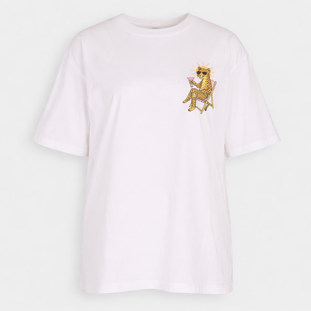 Cocktail Cheetah Tee
