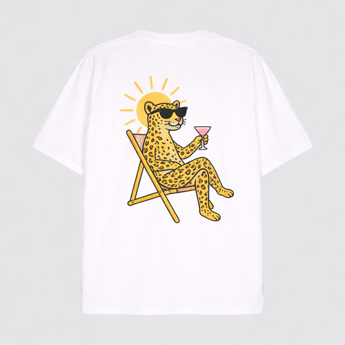 Cocktail Cheetah Tee