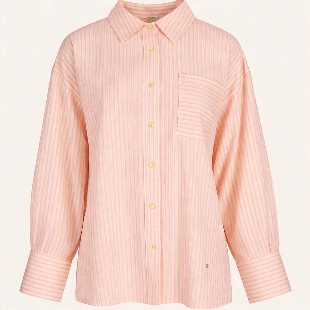 Striped Oversized Blouse