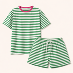 Stripe Set Groen/Wit