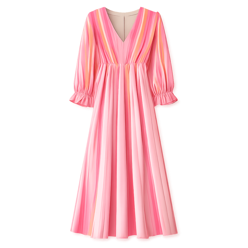 Darling Maxi Dress - Fuchsia